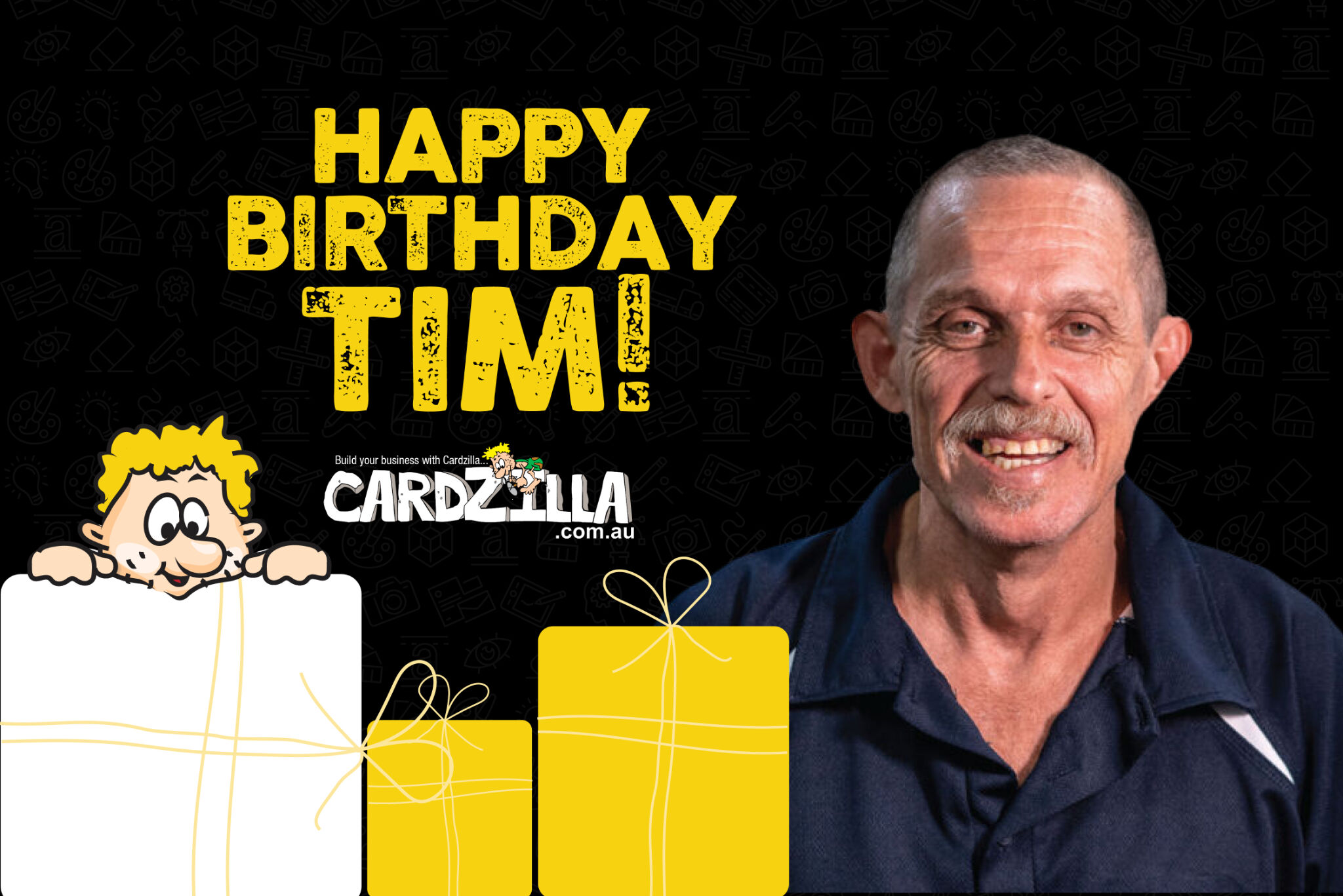 Cardzilla Staff Tim Birthday